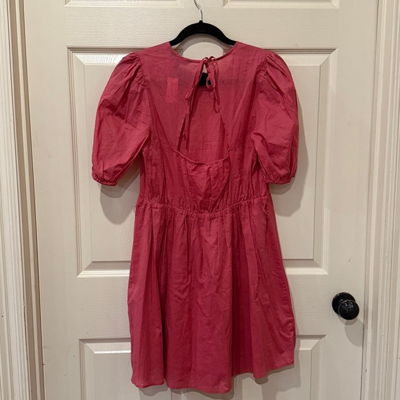 Banana Republic Factory NWT pink open back dress, small - Picture 5 of 8